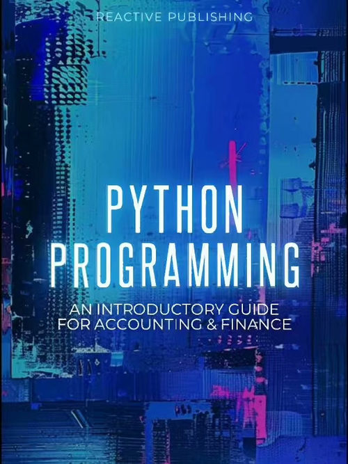 金融与会计 Python 编程入门指南  (英文版电子书）