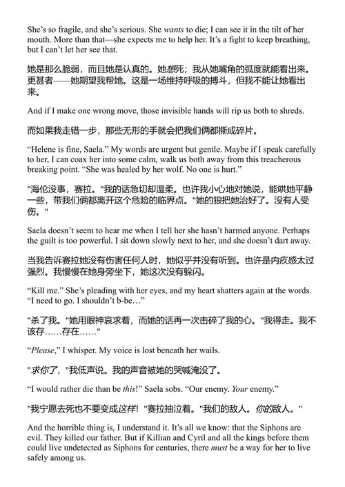 怒焰之契 萨布尔·索伦森 (中英对照电子书)