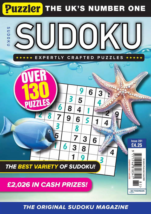 数独谜题 2026年第281期 (英文期刊)