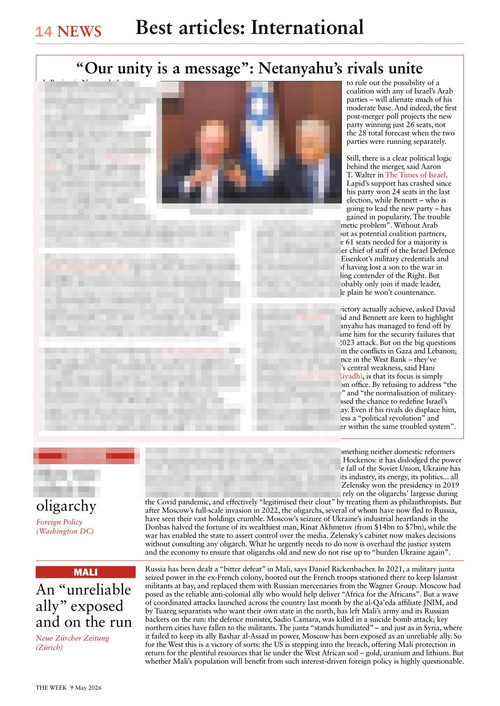 本周英国版 2026年5月9日 第1591期 (英文期刊)