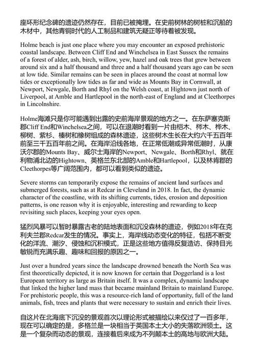 海岸线 本·罗宾逊博士 (中英对照电子书)