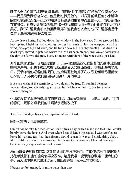 狗狗、男孩们,以及其他让我哭过的事 伊莎贝尔·克莱 (中英对照电子书)