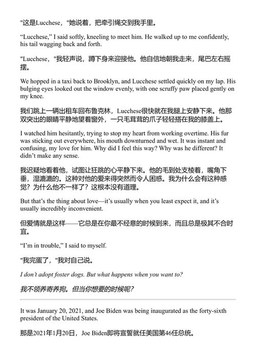 狗狗、男孩和我哭过的一切 伊莎贝尔·克雷 (中英对照电子书)