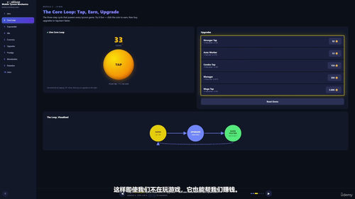 手机放置大亨游戏机制深度解析：构建令人上瘾的游戏循环设计课 (英文课程中文字幕)