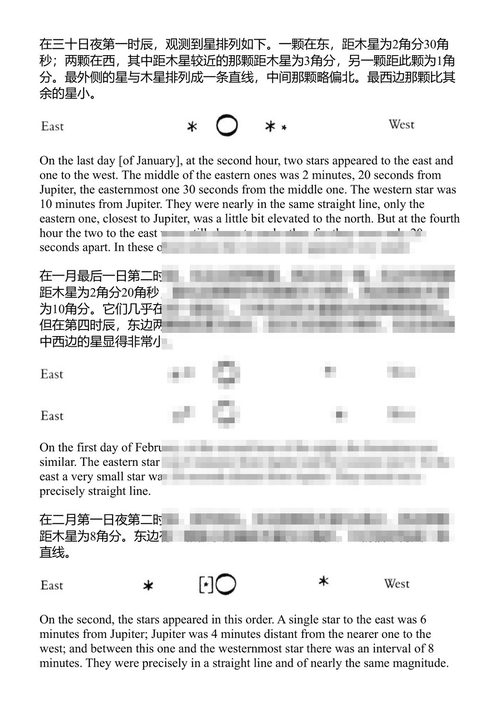 星空的使者 伽利略·伽利莱 (中英对照电子书)