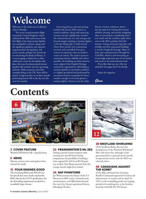 航空经典月刊 2026年6月刊 (英文期刊)