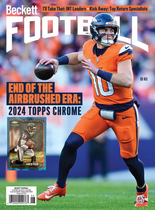 贝柯特足球卡杂志 2026年6月刊 (英文期刊)