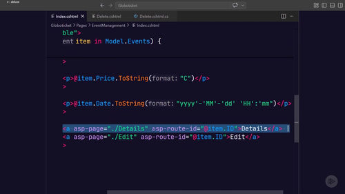 ASP.NET Core Razor Pages构建现代Web应用 (英文课程中文字幕)