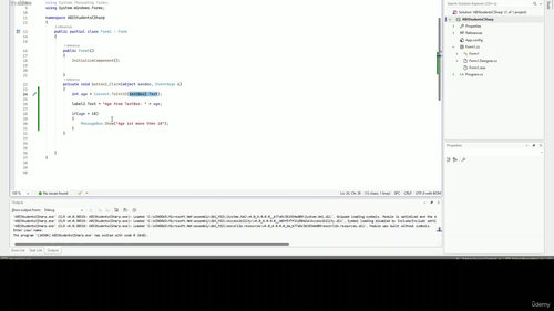 C#零基础入门：从小白到完成第一个项目 (英文课程中文字幕)
