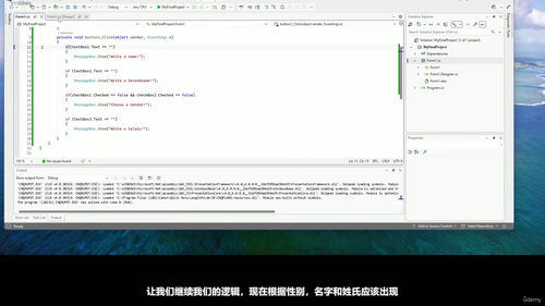 C#零基础入门：从小白到完成第一个项目 (英文课程中文字幕)