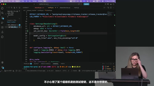 Python专业开发者实战 (英文课程中文字幕)