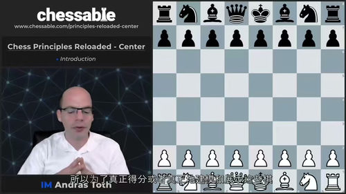 国际象棋核心原则进阶:中心掌控之道 (中文字幕英文视频教程