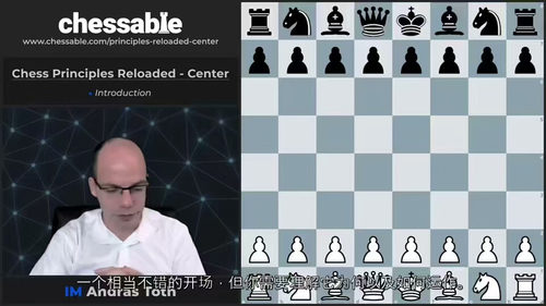 国际象棋核心原则进阶:中心掌控之道 (中文字幕英文视频教程
